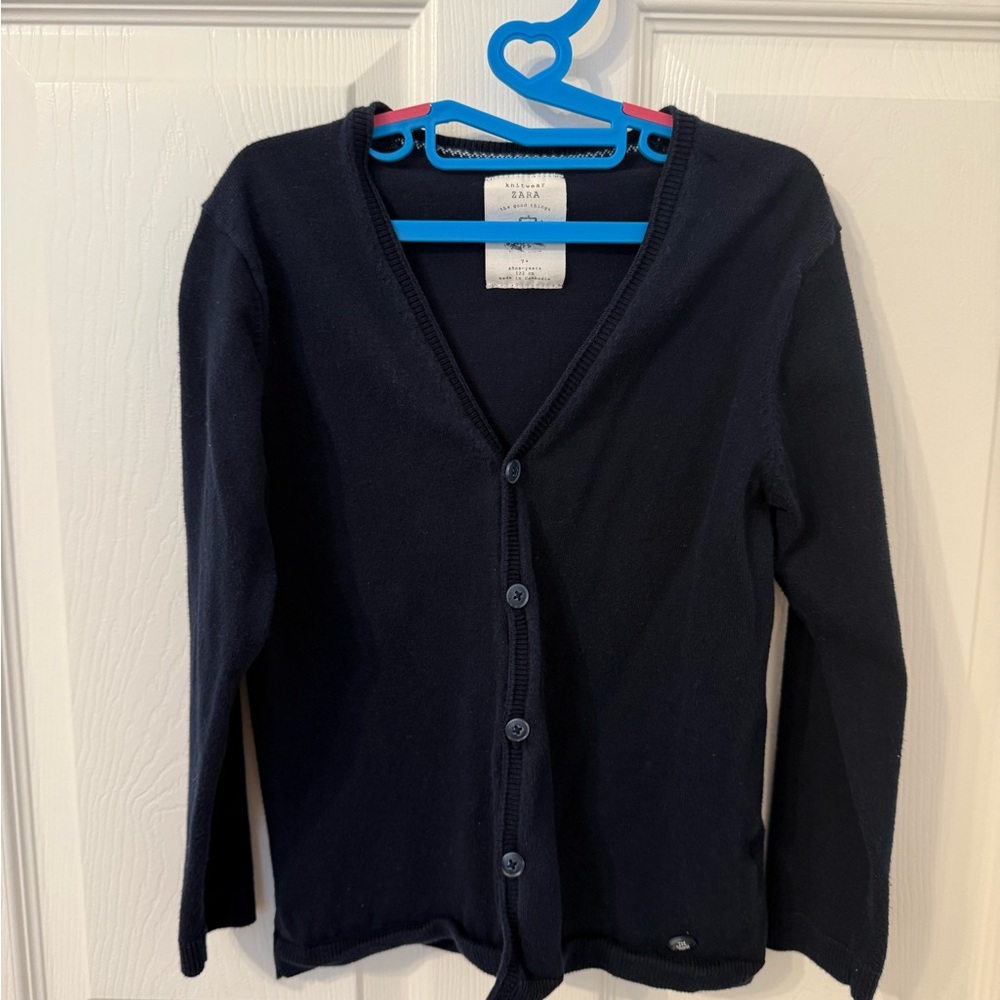 Zara Kids Navy Cardigan